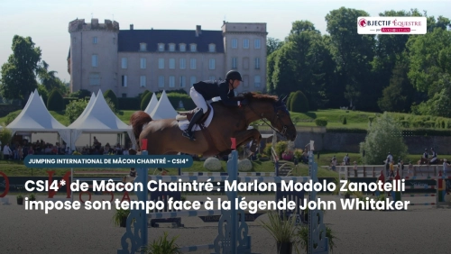 CSI4* Mâcon Chaintré : Victoire de Marlon Modolo Zanotelli