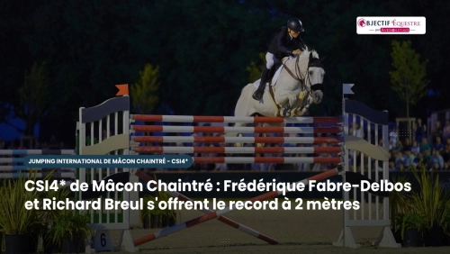 CSI4* Mâcon : Record égalé à 2 mètres dans les Six Barres