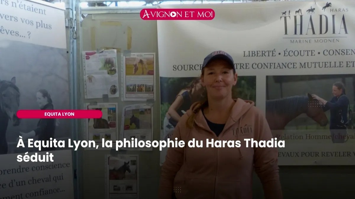 Au Haras Thadia, une autre manière de vivre la relation homme-cheval